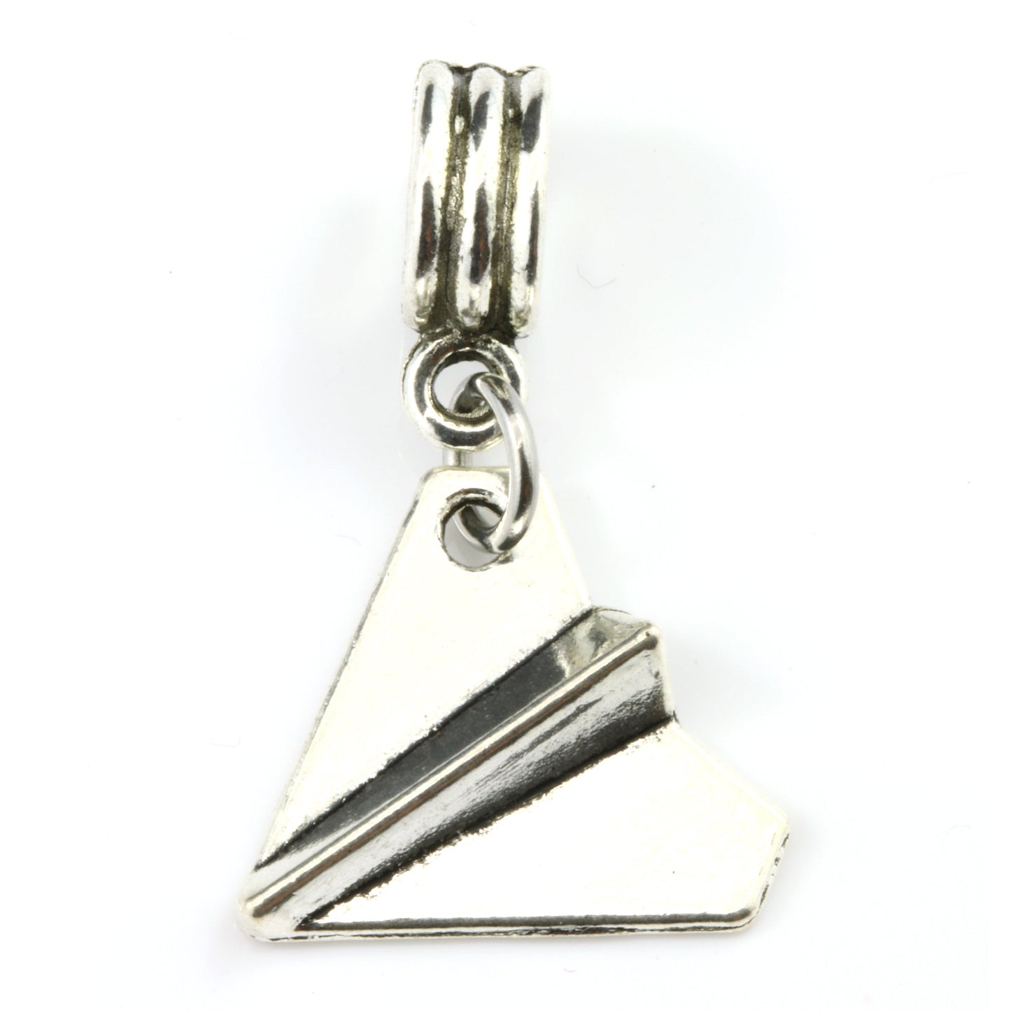 Paper Airplane Charm